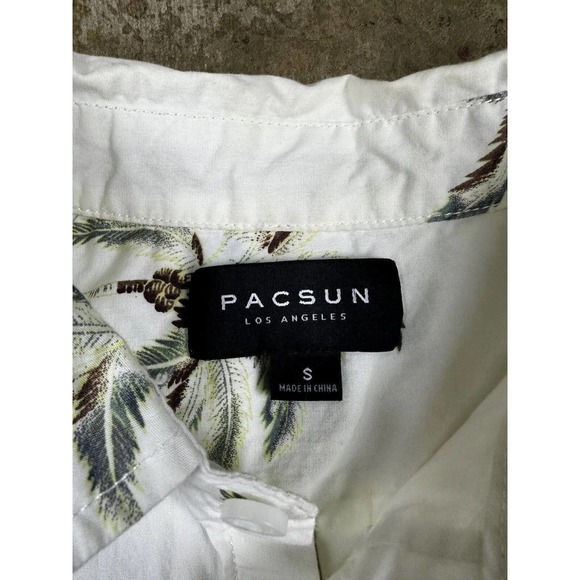 Pacsun Palm Tree Polo Shirt - Picture 3 of 6